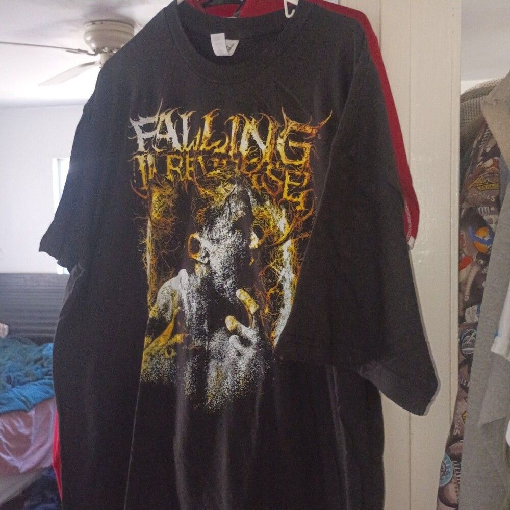 Rare falling in reverse metalcore band rock tee size xxl 2xl